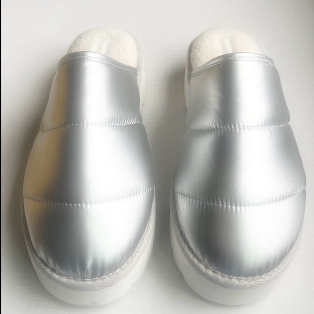 Anthropologie Maeve Puffy Platform Slippers